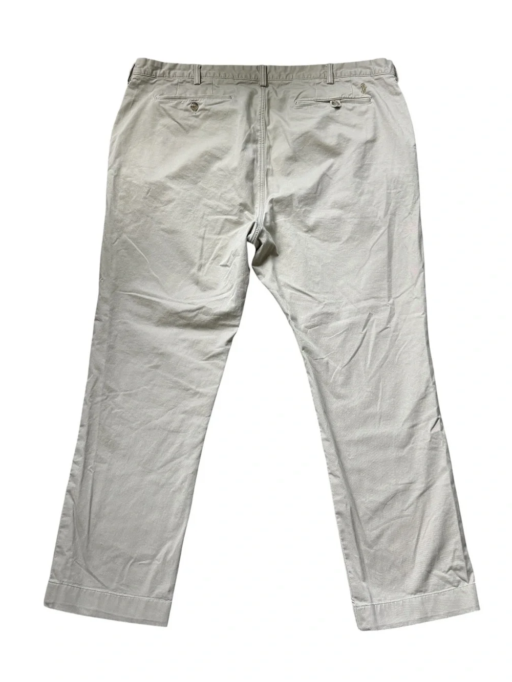 Polo Ralph Lauren Stretch Classic Fit Chino Pants Khaki Tan Men’s 42x29 Cuffed